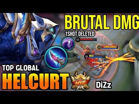 HELCURT BEST BUILD 2022 TOP GLOBAL HELCURT GAMEPLAY MOBILE LEGENDS