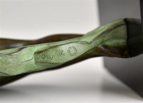 Art Deco Style Sculpture Bathing Nude VENUS By Fayral Max Le Verrier For Sale At StDibs