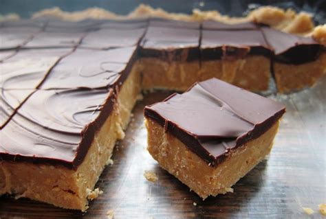 No Bake Peanut Butter Squares