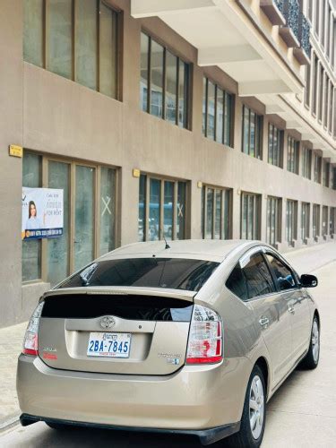 Toyota Prius Full Option Turing In Phnom Penh Cambodia On Khmer