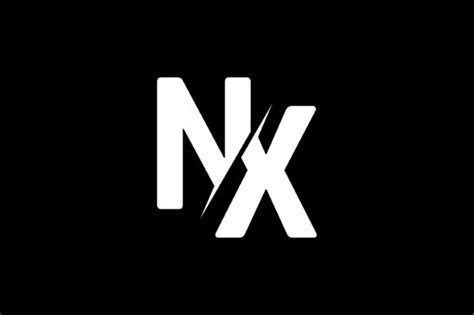 Monogram NX Logo Design Graphic by Greenlines Studios · Creative Fabrica