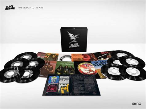 Black Sabbath Re Nen En Una Caja De Vinilos Sus Singles De Los Setenta