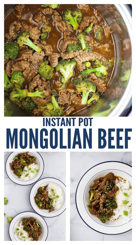 Instant Pot Mongolian Beef Recipe Joyful Healthy Eats