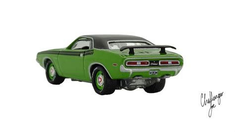 Go On Green Johnny Lightning 1971 Rt Challenger Of The Day