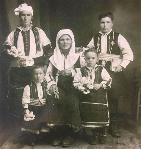 Traditional Clothing From Proti Florina Area Greece In