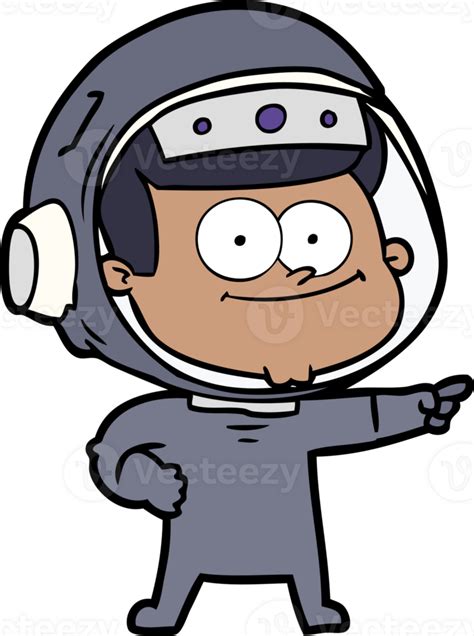 Dibujos Animados De Astronauta Feliz 45157135 Png