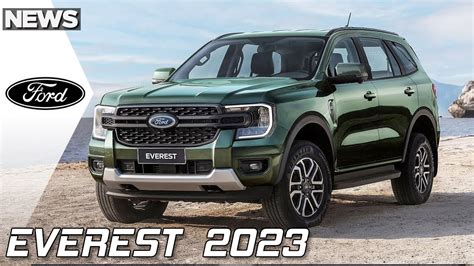 FORD EVEREST 2023 El SUV Basado En La Nueva Ford RANGER YouTube