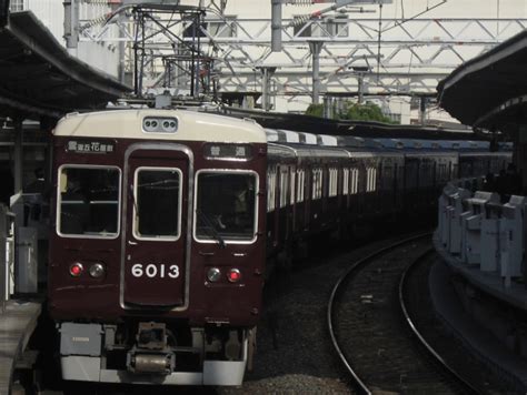 阪急電鉄 阪急6000系電車 6013 十三駅 鉄道フォト・写真 By Ruka ⋆̩さん レイルラボraillab