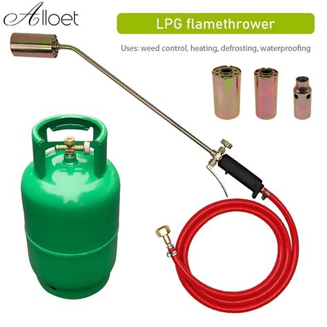 Fl Ssiggas Spritzpistole Mit D Sen L Tlampe Gas Heiz Brenner Lpg Gas