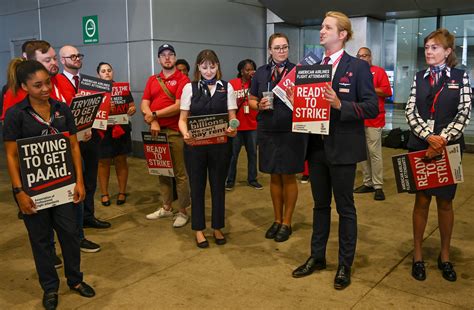 American Airlines Flight Attendants Vote To Strike Flickr