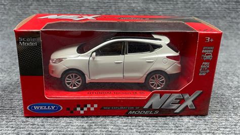 Unboxing Welly Cars Model Cars Hyundai Tucson IX 35 White YouTube