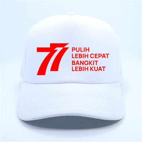 Jual Topi Trucker Jaring Hut Ri Th Kemerdekaan Indonesia Full