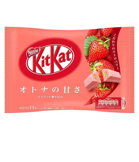 Nestle Kit Kat Mini Strawberry 10 Pieces Pack Of 12 B88