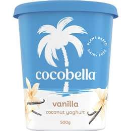 Cocobella Dairy Free Coconut Yoghurt Vanilla G Woolworths