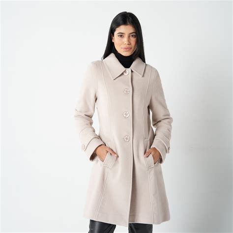 CASACO FEMININO SETE OITAVOS NUDE PADRÃO