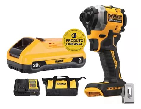 Parafusadeira Impacto 20v Dcf850 Motor Brushless Dewalt Parcelamento