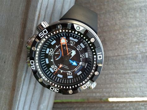 Citizen Eco Drive Promaster Aqualand Depth Meter Bn E