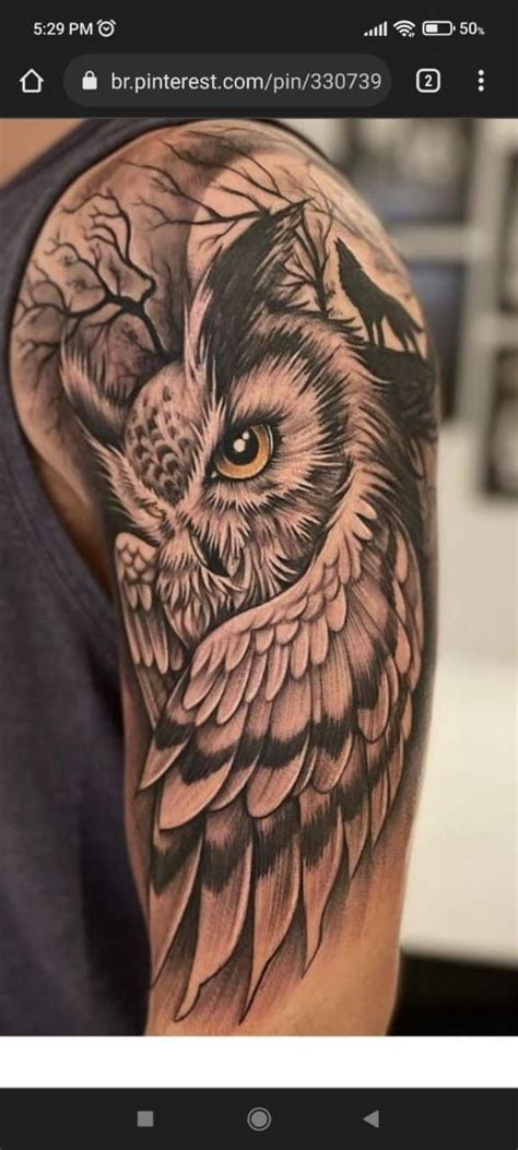 Pin By Devon Ransbottom On Ink In 2024 Realistic Owl Tattoo Owl