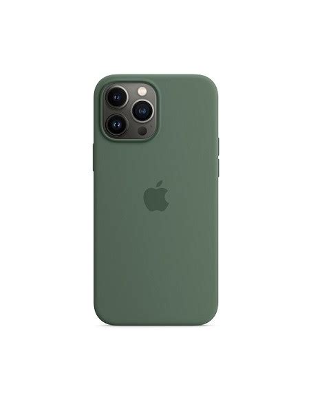 Funda Iphone Pro Max Apple Silicona Eucalyptus Green Magsafe