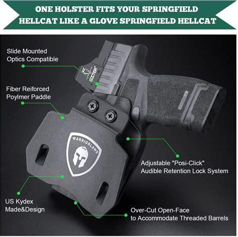 Owb Kydex Holsters For Springfield Hellcatandhellcat Pro W Osp Rdp Red Dot Optic Ebay