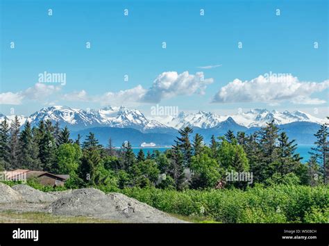 The Homer Spit in Alaska Stock Photo - Alamy