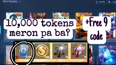 Honor Of Kings Free Tokens 10000 Token Sa Honor Of Kings Meron Pa