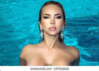 Elegant Sexy Woman Elegant Bikini On Stock Photo Shutterstock