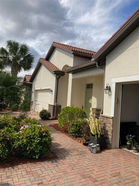 Exterior Repaint For Fort Myers Home Completed First Service