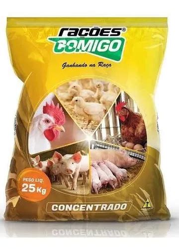 Concentrado Frango Corte Inicial Ra O Crescimento Galinha