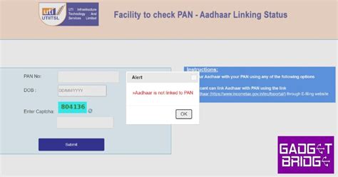 How To Check If Your Aadhaar Is Linked To Your Pan Card