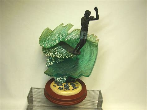 Phil Robert S Surfing Surfer Sculptures Statues Weblink