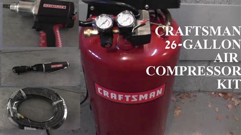 Craftsman 26 Gallon Air Compressor Manual