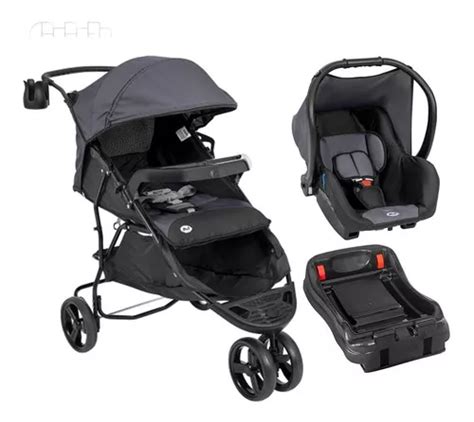 Cochecito de bebé Evo Comfort Baby Base Tutti Baby Color negro