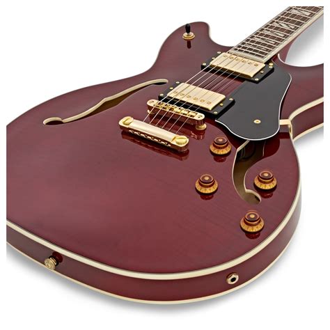 Washburn Hb35 Hollowbody Wine Red Gear4music