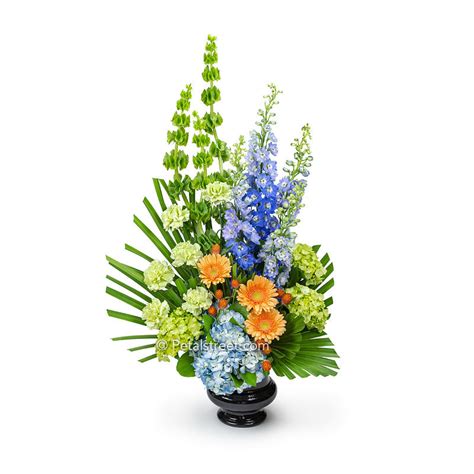 Funeral Flowers for Delivery | Beautiful Funeral Basket – Petal Street ...