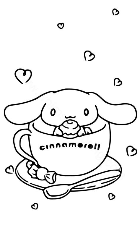 41 Cinnamoroll Coloring Pages To Print Whimsy Coloring