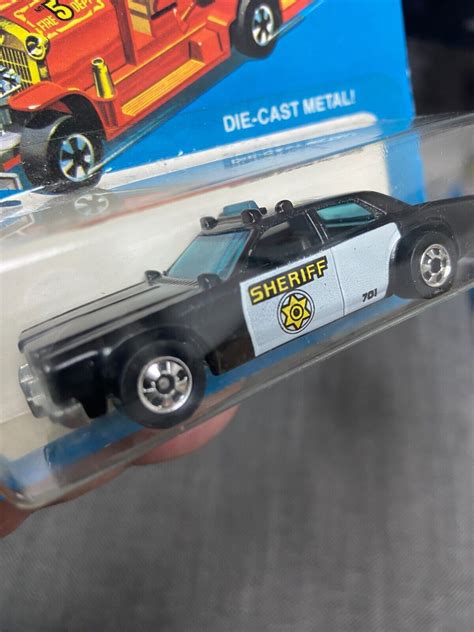 Mattel Hot Wheels Sheriff Patrol Hong Kong New Sealed Aa
