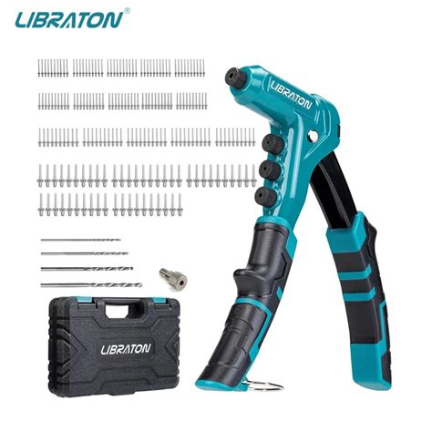 Пистолет для заклепок Libraton для металла | AliExpress