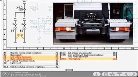 Mercedes Truck Actros Axor Atego Wiring Reading Part2 YouTube