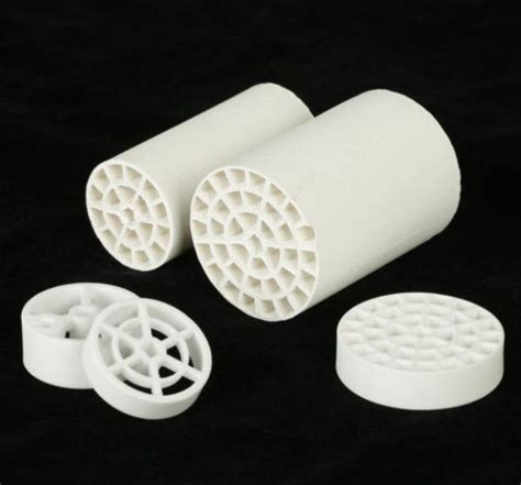 White Mullite Ceramics Honeycomb Ceramic Filter Waste Treatment