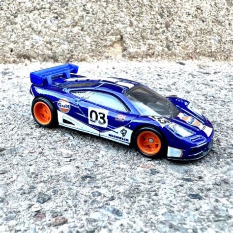 Mclaren F Gtr Hot Wheels Premium Real Riders