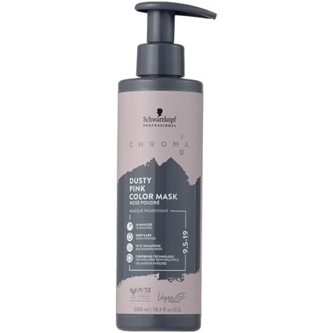Schwarzkopf Chroma ID Colour Mask 300ml - 9.5-19 Dusty Pink - Dennis ...