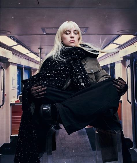 Billie Eilish On The Cover Of Vogue Australia July 2021 Coup De