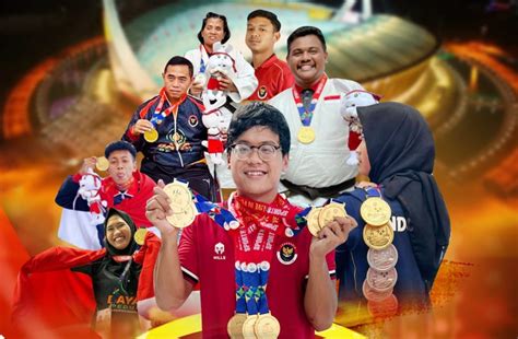 Indonesia Hattrick Juara Umum Asean Para Games Surabaya Today