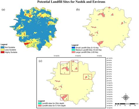 Potential Landfill Sites For Nashik And Environs A Landfill Site