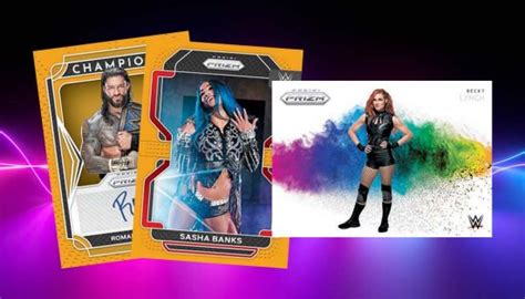 Panini Prizm Wwe Checklist Details Hobby Box Breakdown