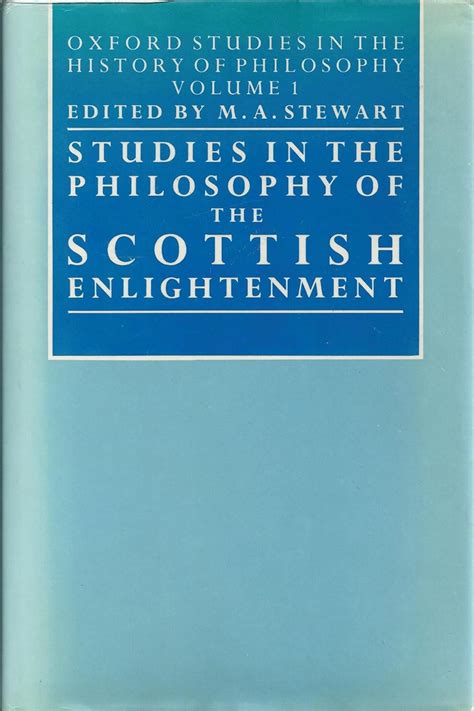 Amazon.com: Studies in the Philosophy of the Scottish Enlightenment ...