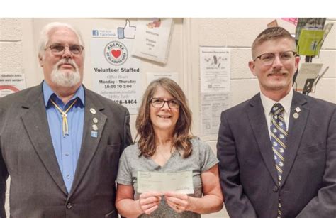 Michigan US The Gladwin Masonic Lodge 397 Donates To Hospice