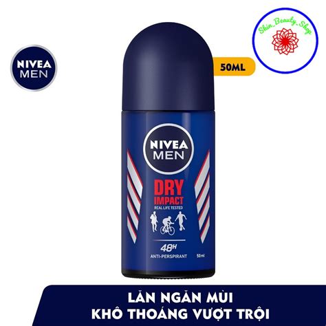 L N Ng N M I Nivea Men Dry Impact Kh Tho Ng Ml Mixasale