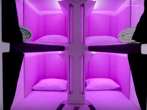 How Does It Look Like Bunk Beds For Economy Class Air New Zealand